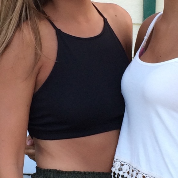 LA Heart Backless Crop Top - Picture 3 of 4